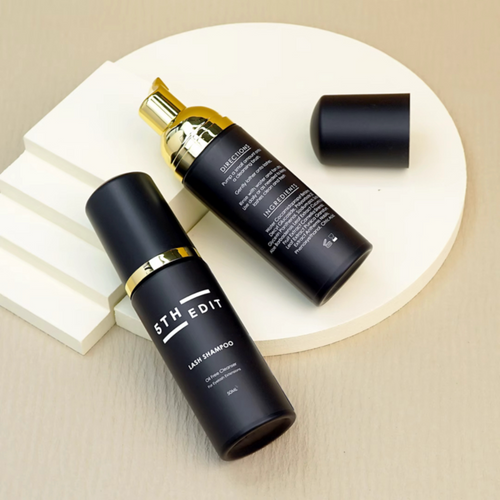 Lash shampoo